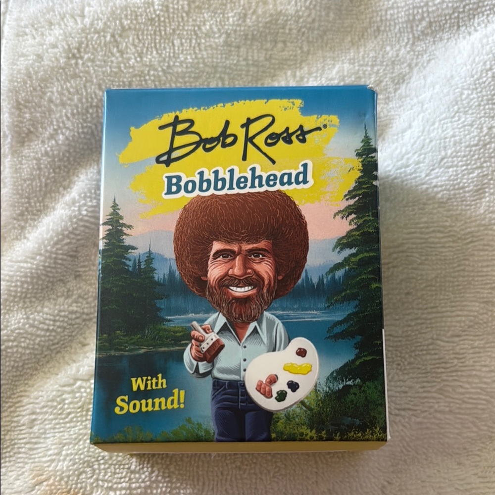 Bob Ross Bobblehead with Sound